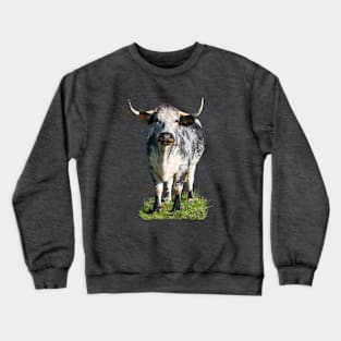 Longhorn Cow Crewneck Sweatshirt